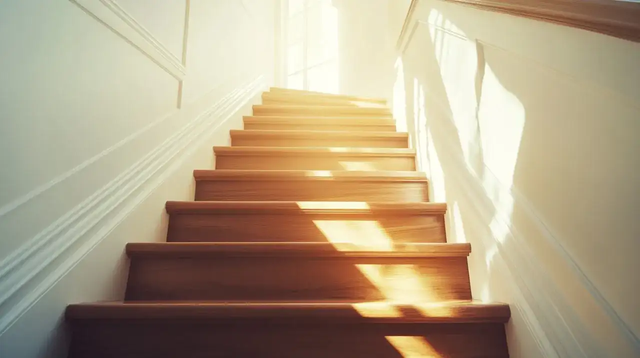 Białe podstopnie do schodów drewnianych: elegancja i funkcjonalność w aranżacji