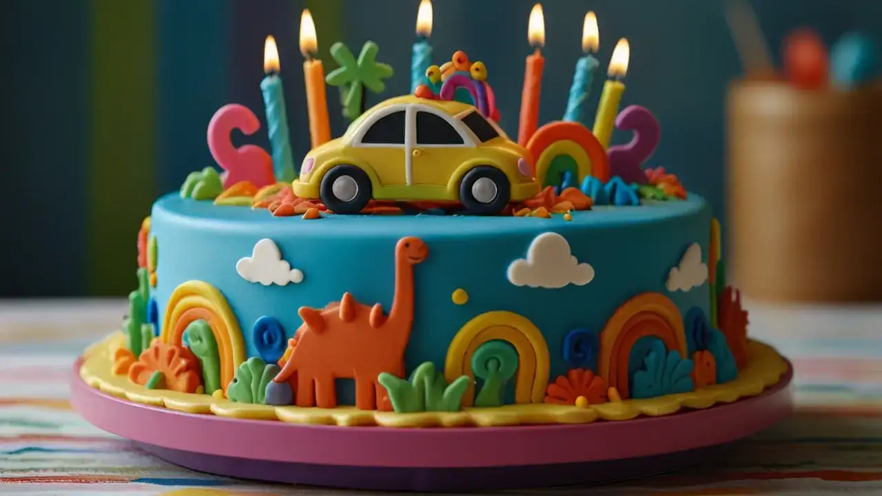 Tort dla 4 latka - kreatywne i kolorowe pomysły na dekoracje