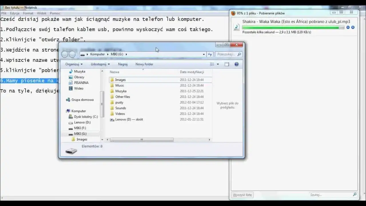 Jak pobrać muzykę na telefon przez USB - szybki i prosty sposób