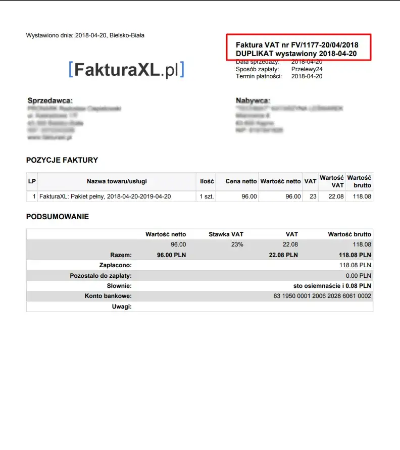 Czy wiesz, ile lat wstecz możesz wystawić duplikat faktury? Sprawdź przepisy!