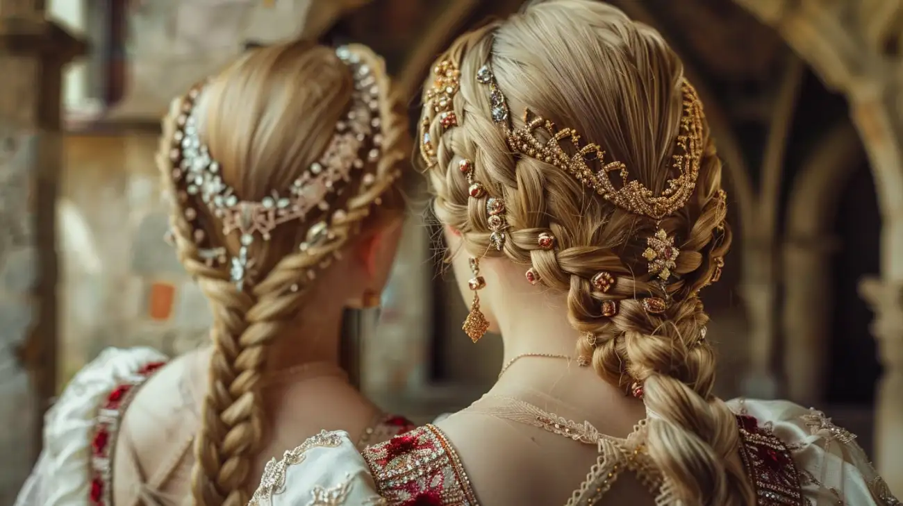 Fryzury dam średniowiecza: Odkryj dawne trendy i ich znaczenie.