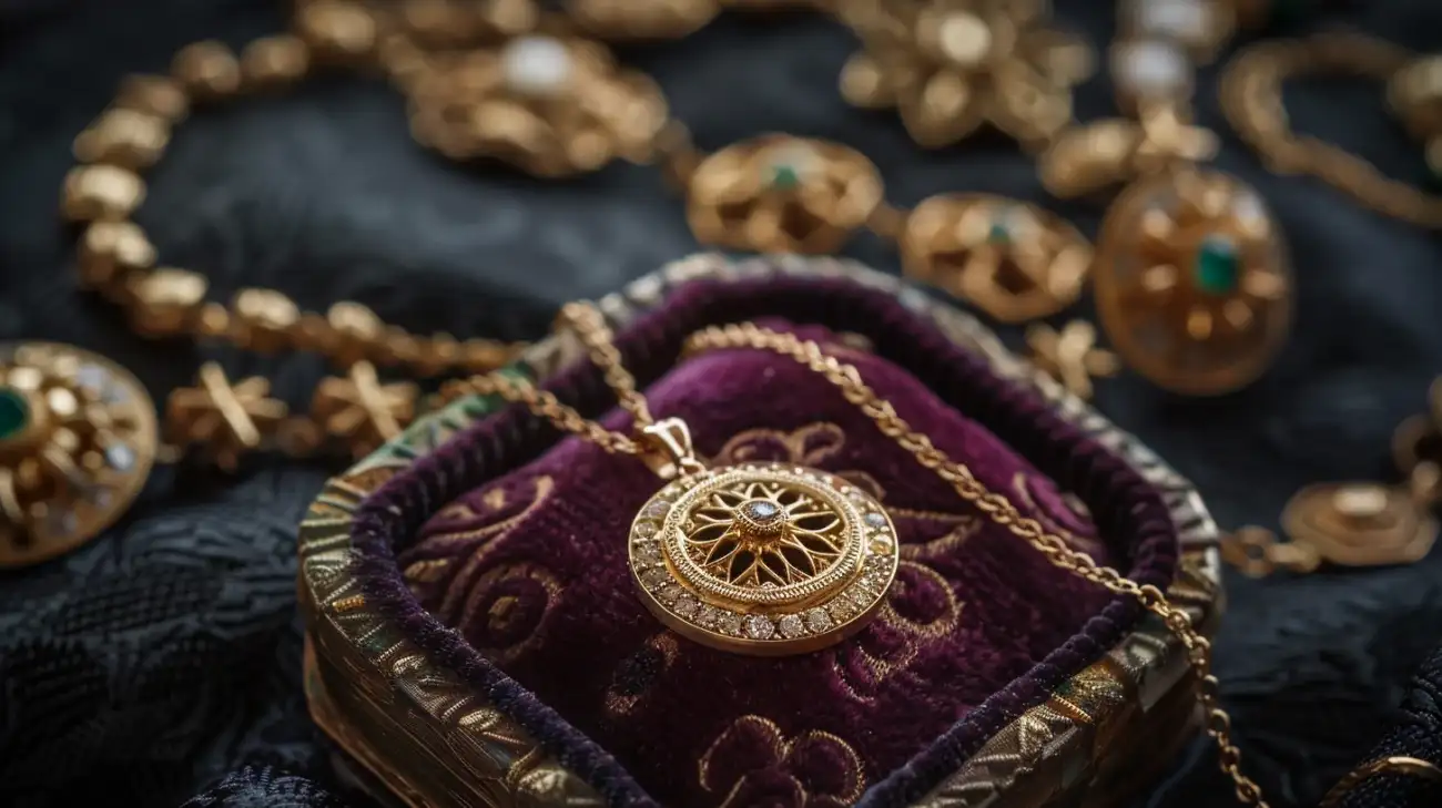 Złote medaliony: elegancja i tradycja - wybierz swój wyjątkowy