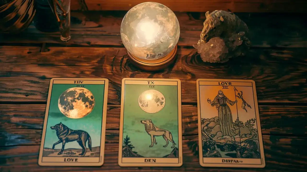 Księżyc, Kochankowie, Śmierć: tajemnicze karty tarota