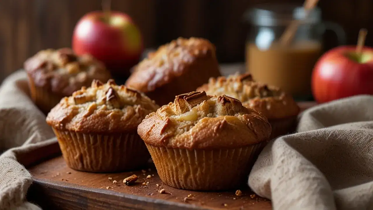 Aromatyczne babeczki cynamonowe z jabłkiem: Pyszny deser na każdą okazję