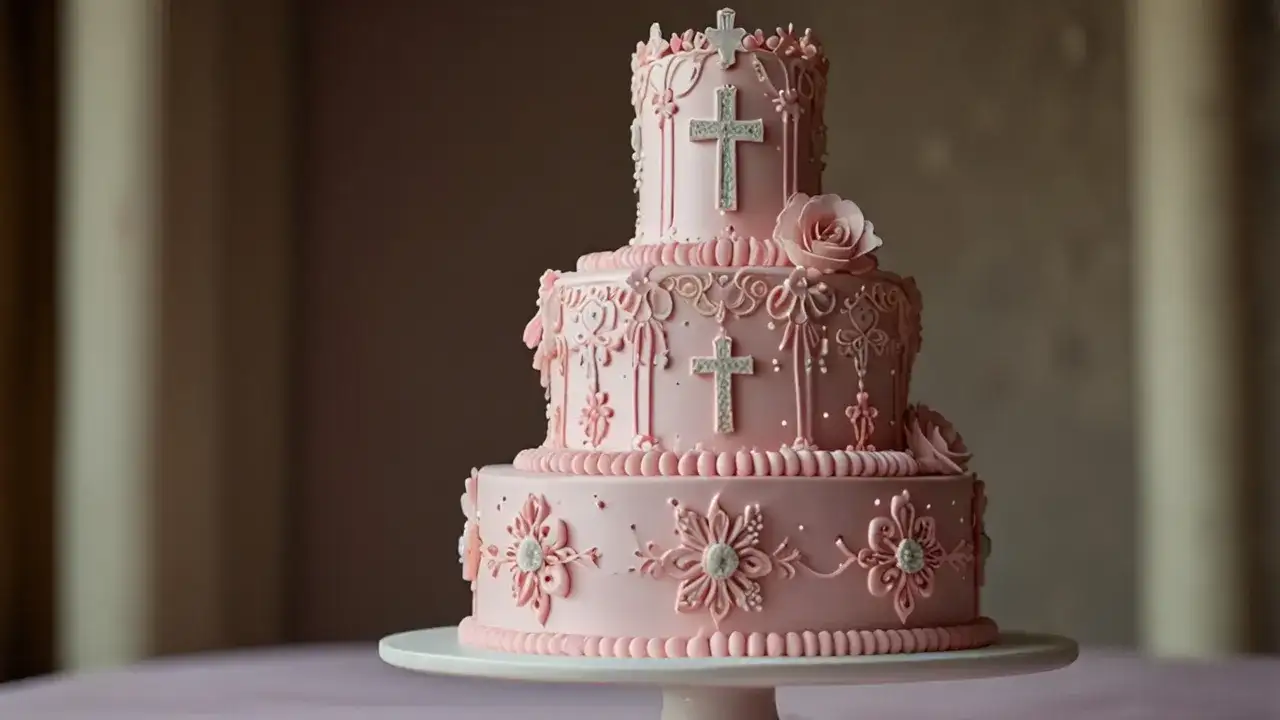 Tort piętrowy na chrzest dziewczynki: jak stworzyć idealny deser