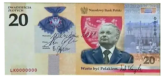 Banknot z Kaczyńskim ile kosztuje? Sprawdź aktualne ceny i wartość