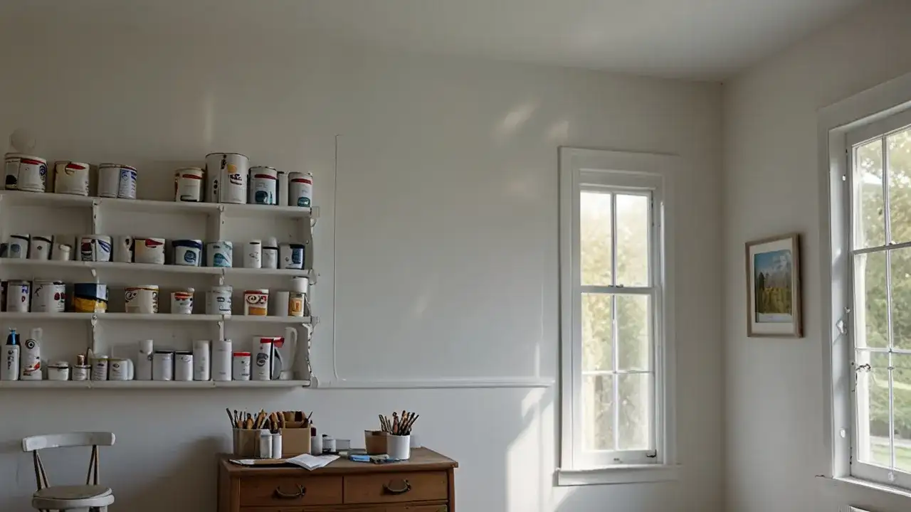 Biała farba na sufit: Najlepsze produkty do malowania sufitów