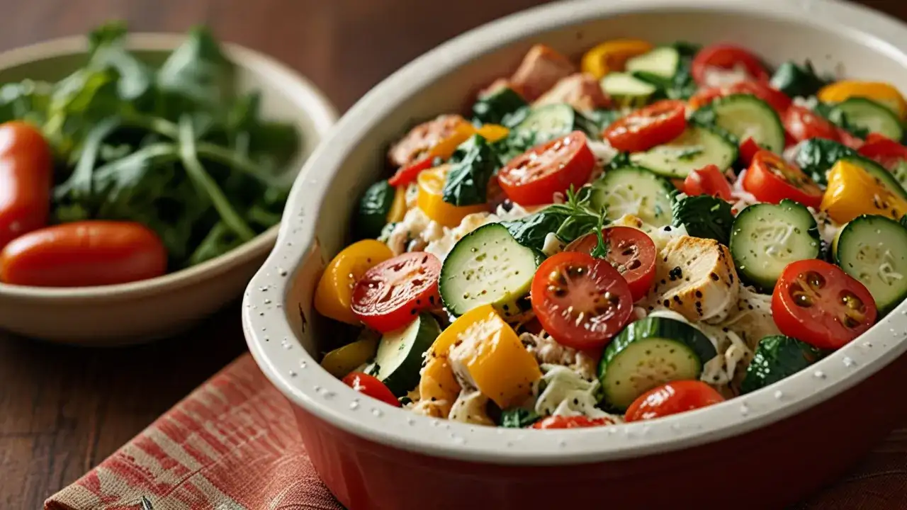 Przepis na dietetyczną zapiekankę z kurczakiem: Zdrowy i smaczny obiad