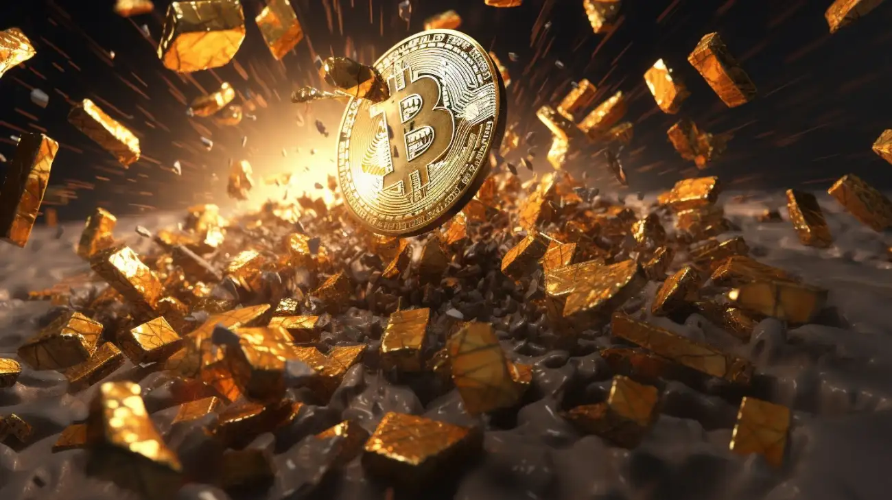 Hodlerzy opuszczają Bitcoina, dane on-chain o wydmuszce.