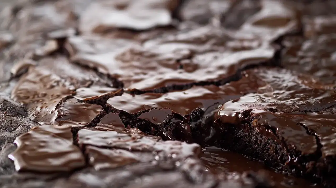 Leśny mech - wilgotne ciasto czekoladowe na dużą blachę