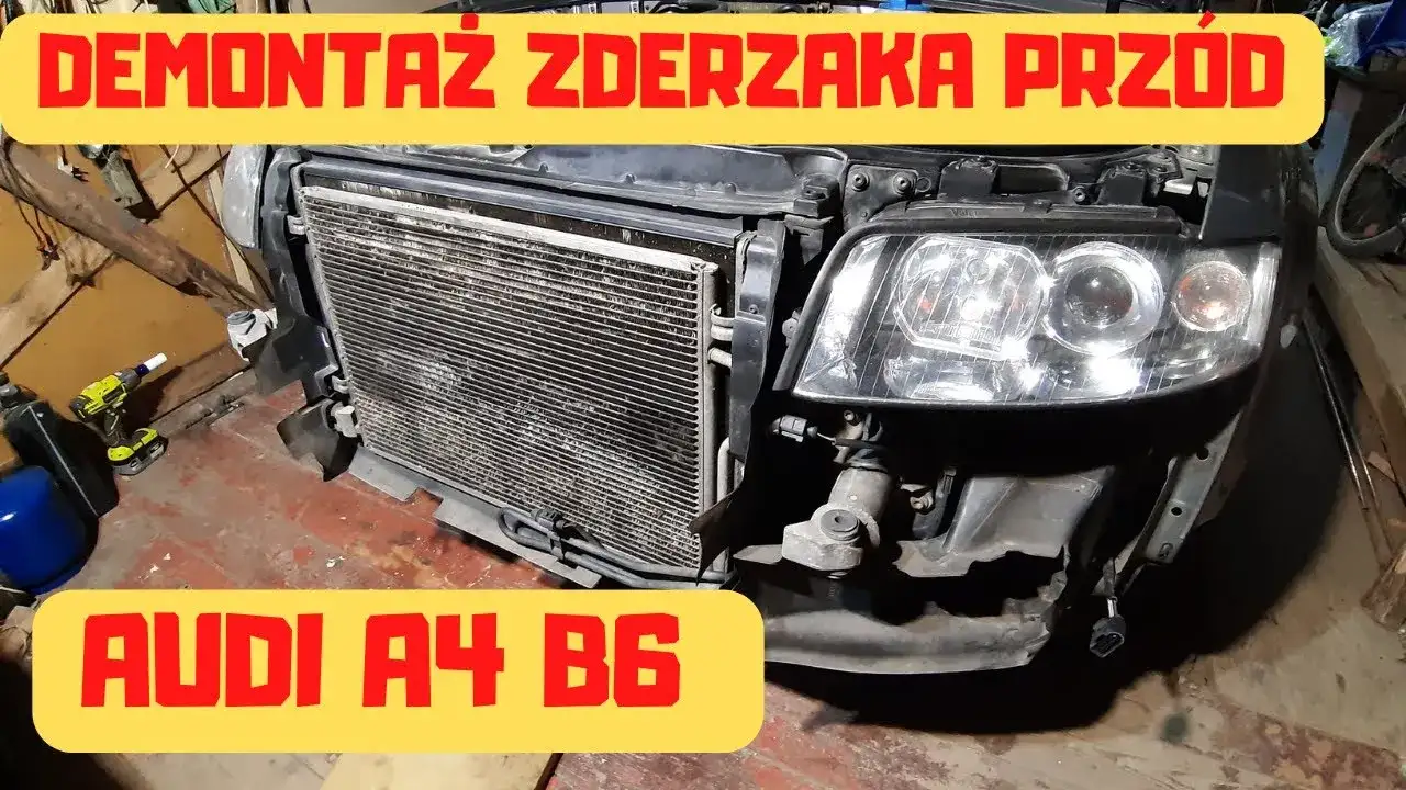 Jak ściągnąć zderzak Audi A4 B6 - proste kroki bez stresu
