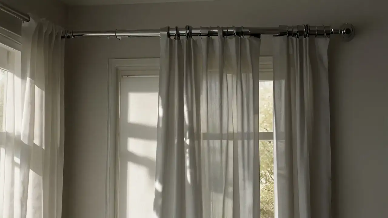 Jak wieszać firanki na karniszu? 4 profesjonalne triki