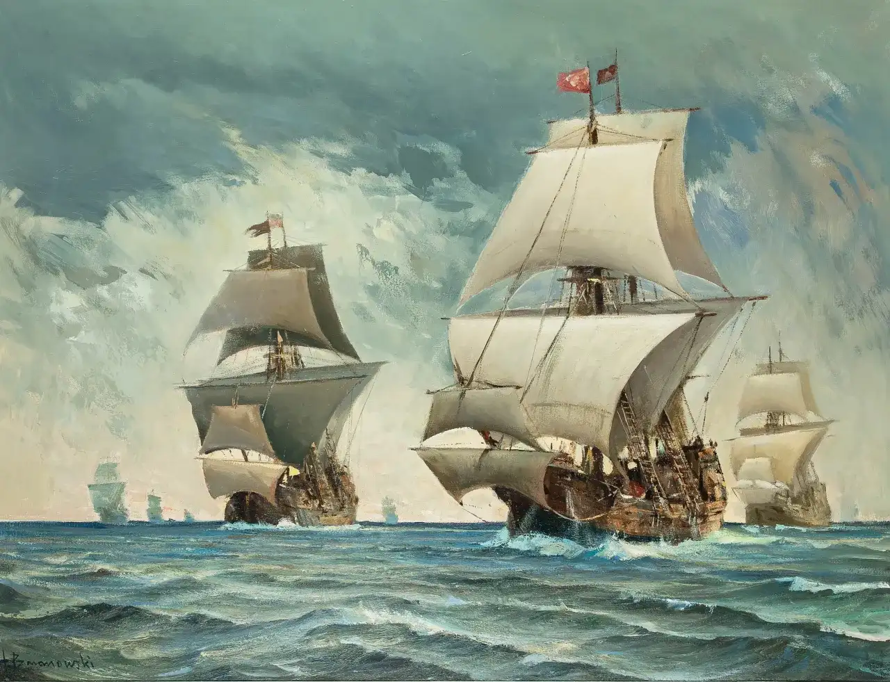 Henryk Baranowski malarstwo: odkryj niezwykłe pejzaże i morze