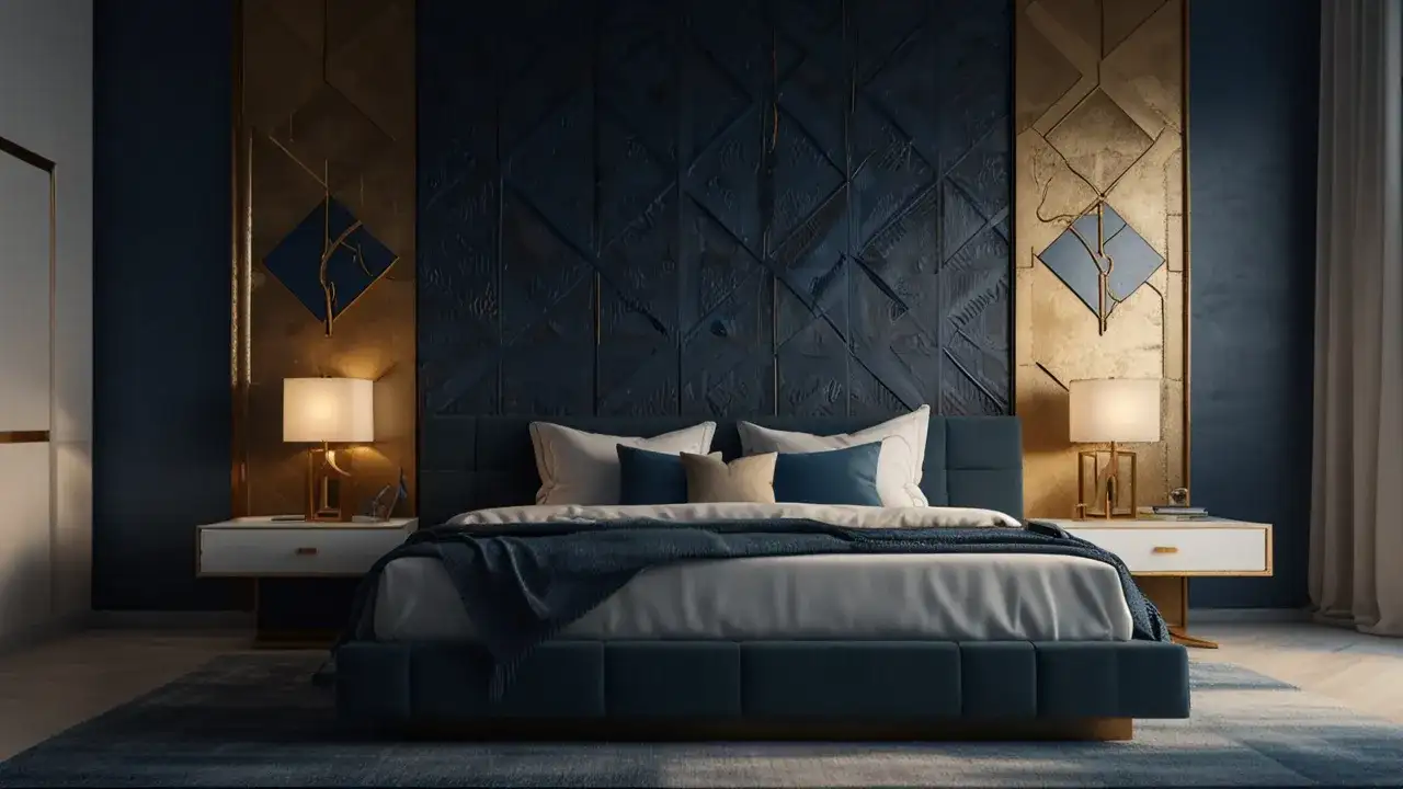 Ozdobna ściana w sypialni: Inspiracje i pomysły na piękną aranżację