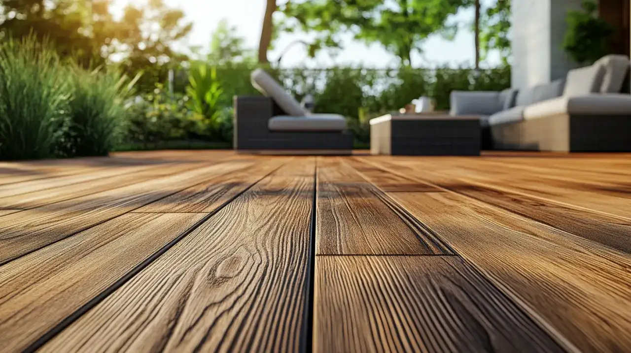 Taras modrzewiowy – Wybór drewna, jego właściwości i zalety w użytkowaniu