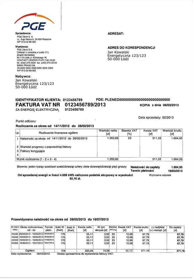 Co ile przychodzi rachunek za prąd Energa i jak uniknąć problemów z płatnościami