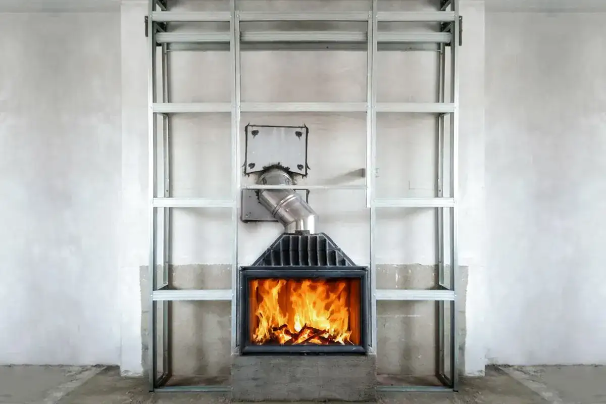  Kominek z rozprowadzeniem ciepłego powietrza - jak wykorzystać ciepło z kominka w całym domu?