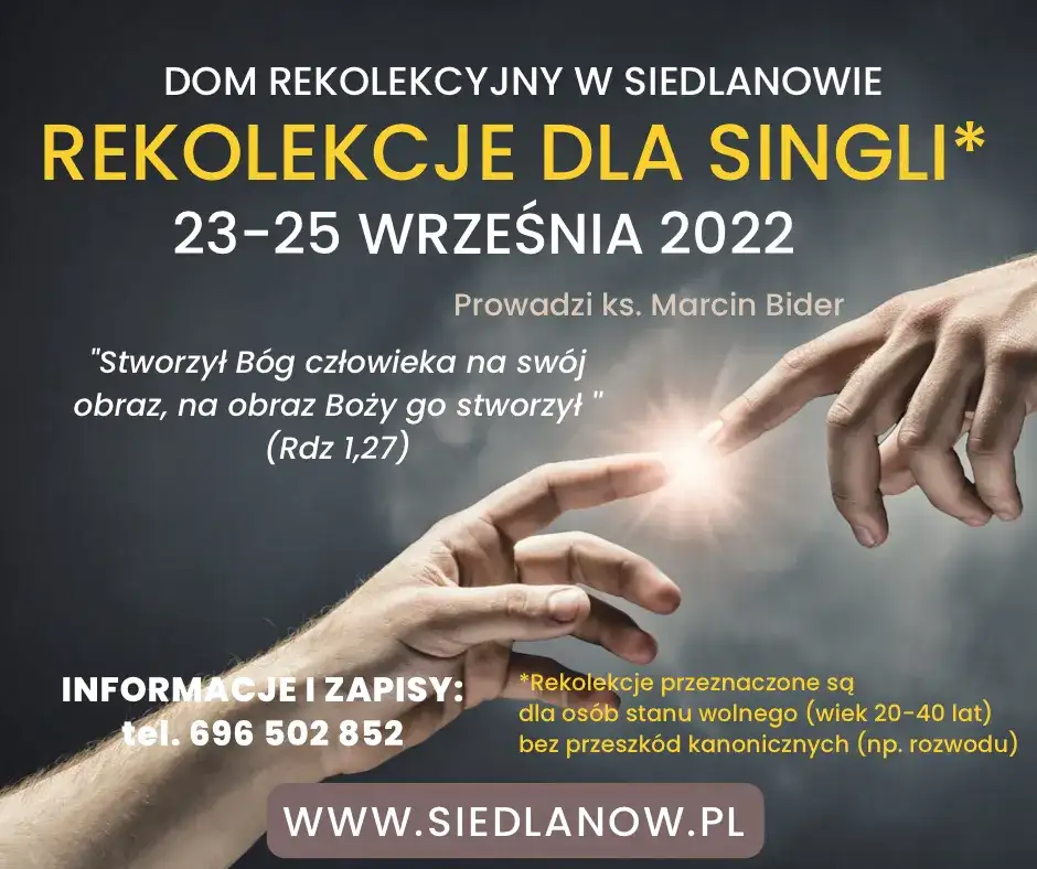 Rekolekcje dla singli - jak znaleźć duchowe wsparcie i zbudować wspólnotę