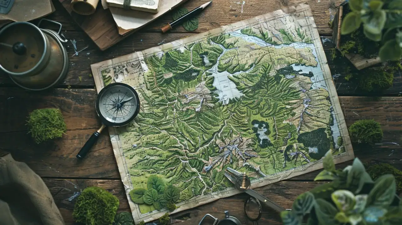 Odkrywanie Bieszczad na mapie - Gdzie zwiedzać