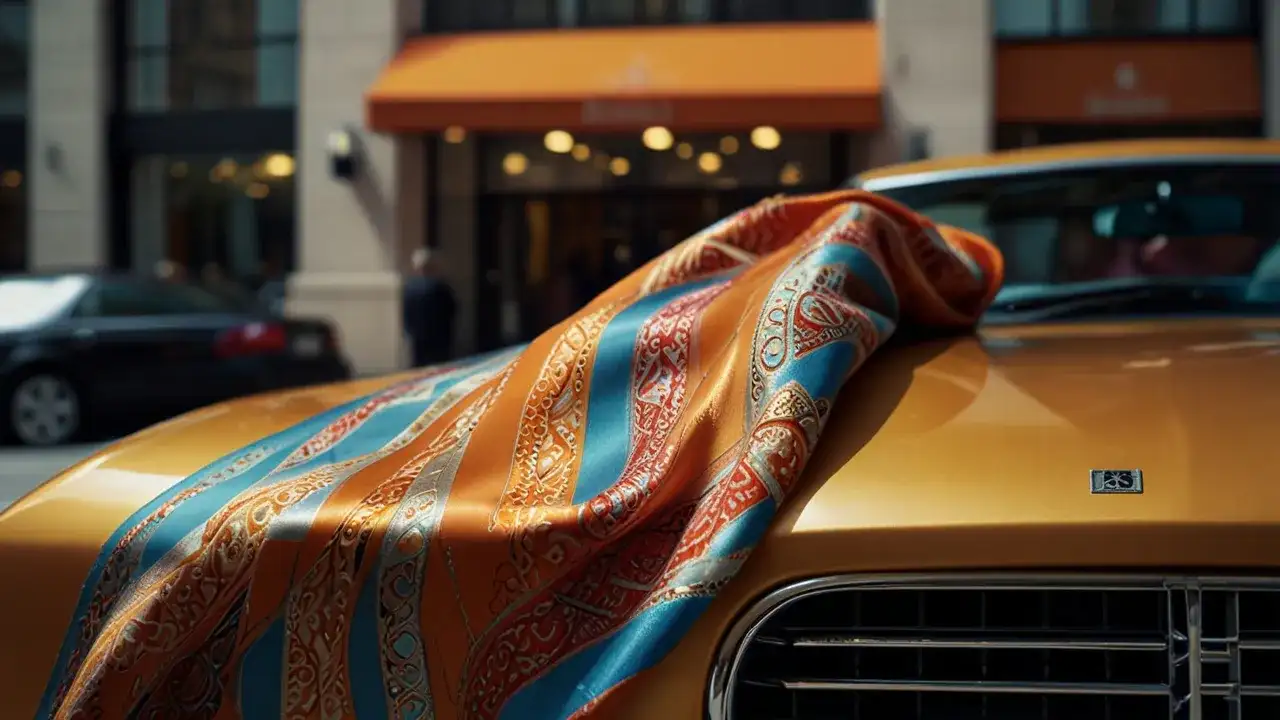 Czy apaszka Hermes kosztuje tyle co używany luksusowy samochód?