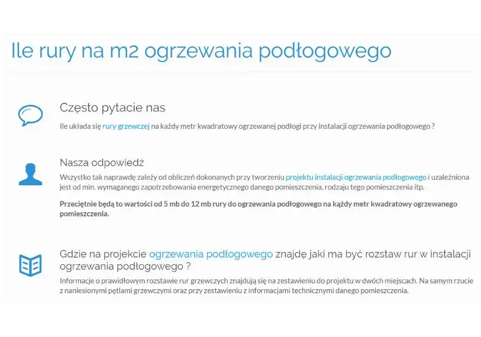 Ogrzewanie podłogowe ile rury na 1m2 - uniknij kosztownych błędów