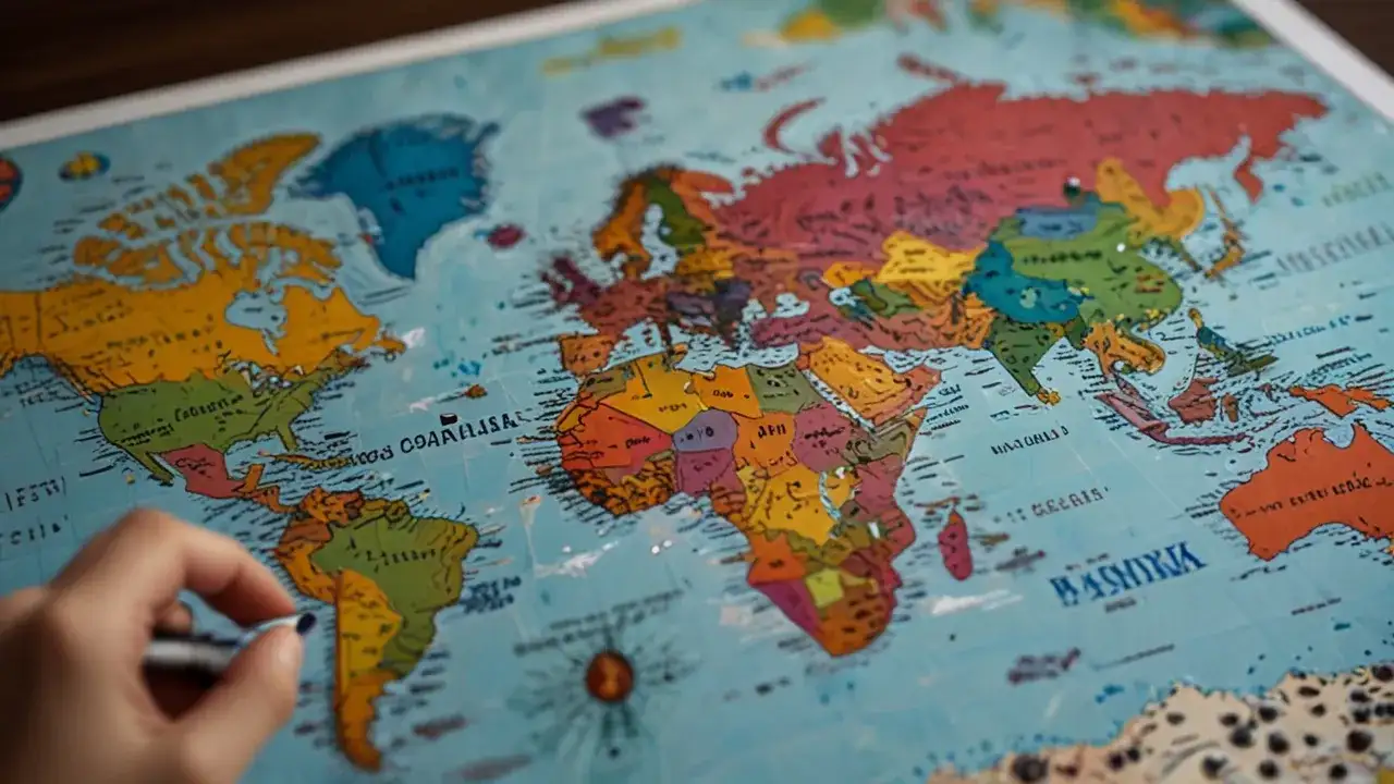 Jak wybrać mapę do zdrapywania, która zainspiruje Cię do podróży?