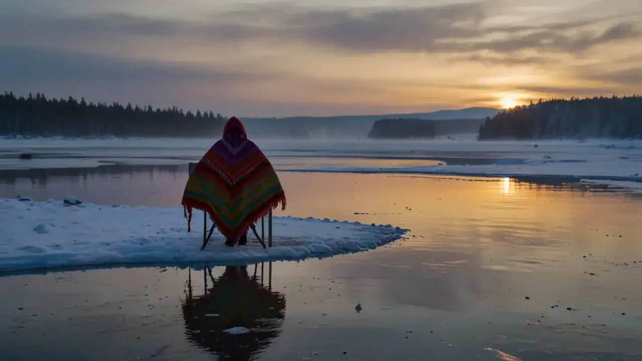 Ponczo dla morsa to niezbędnik czy zbędny luksus zimowych kąpieli?