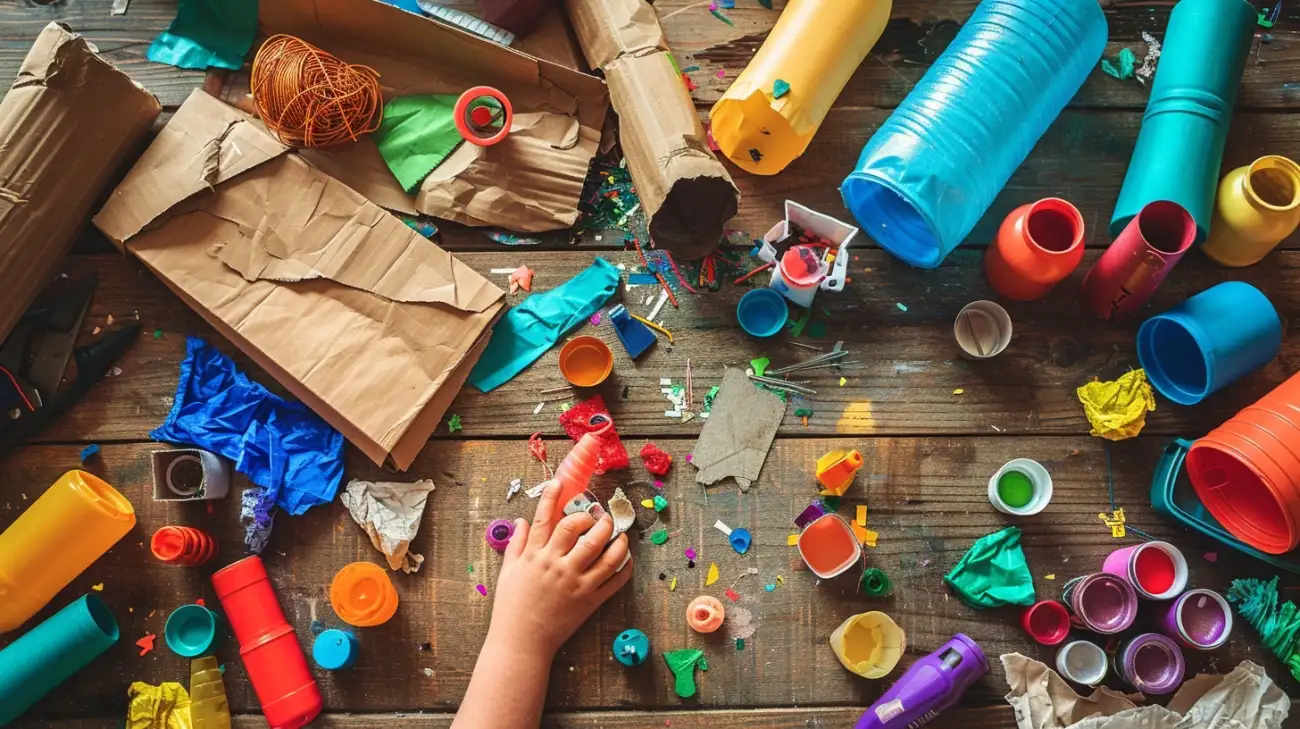 Segregowanie śmieci – pomysły na prace plastyczne w przedszkolu