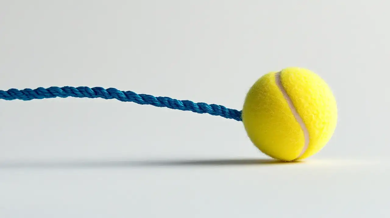 Piłka tenisowa na gumce: Jakie ma zalety i do jakich zastosowań?
