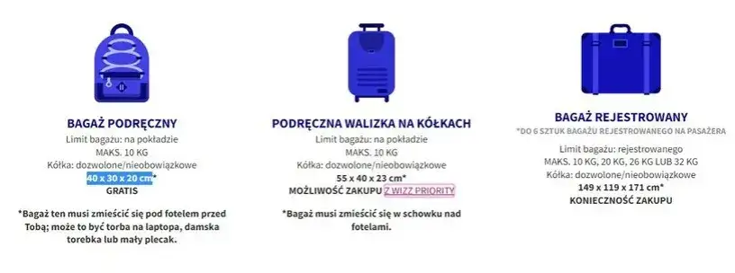 Co można zabrać w bagażu podręcznym Wizz Air? Oto ważne zasady