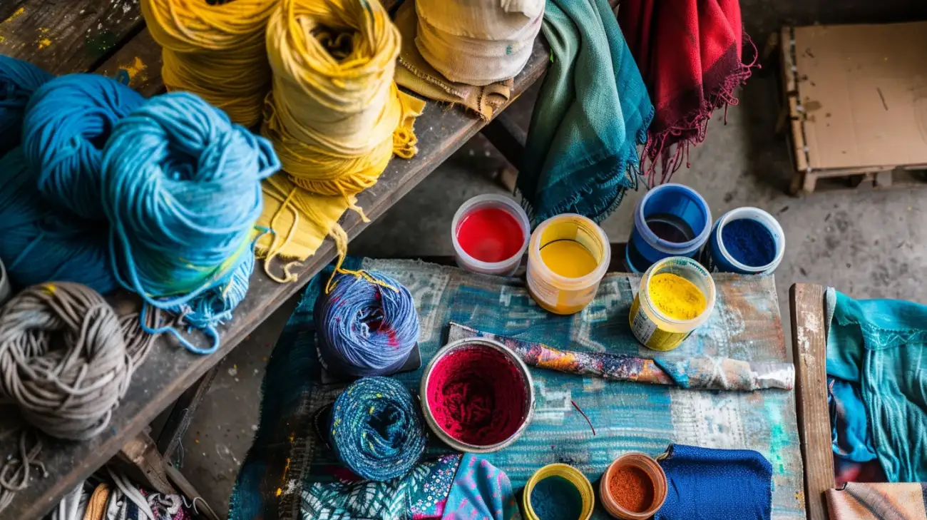 Jak zafarbować poliester - wskazówki dotyczące farbowania tkanin