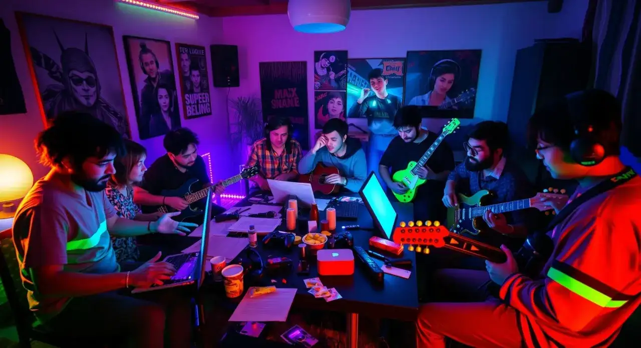 Muzycy, którzy lubią grać w gry online