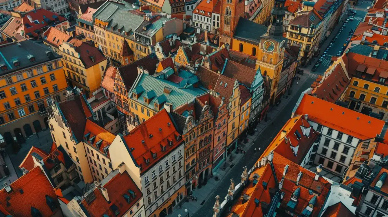 Mapa hoteli we Wrocławiu - Gdzie się zatrzymać we Wrocławiu?