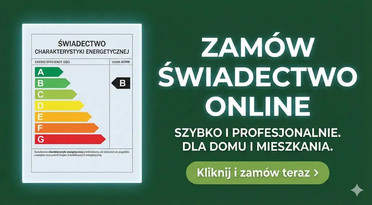 świadectwo charakterystyki energetycznej sprzedaż mieszkania