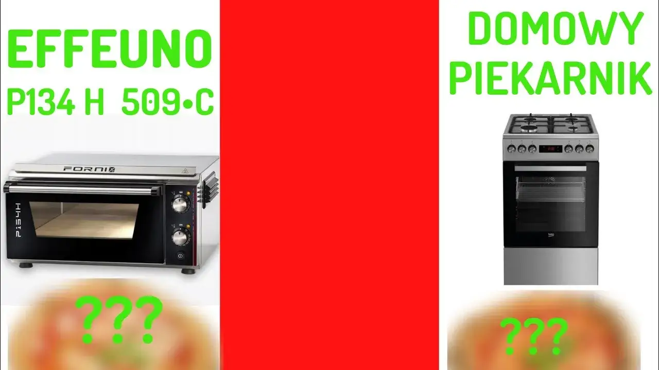 Domowy piekarnik vs piec do pizzy porównanie