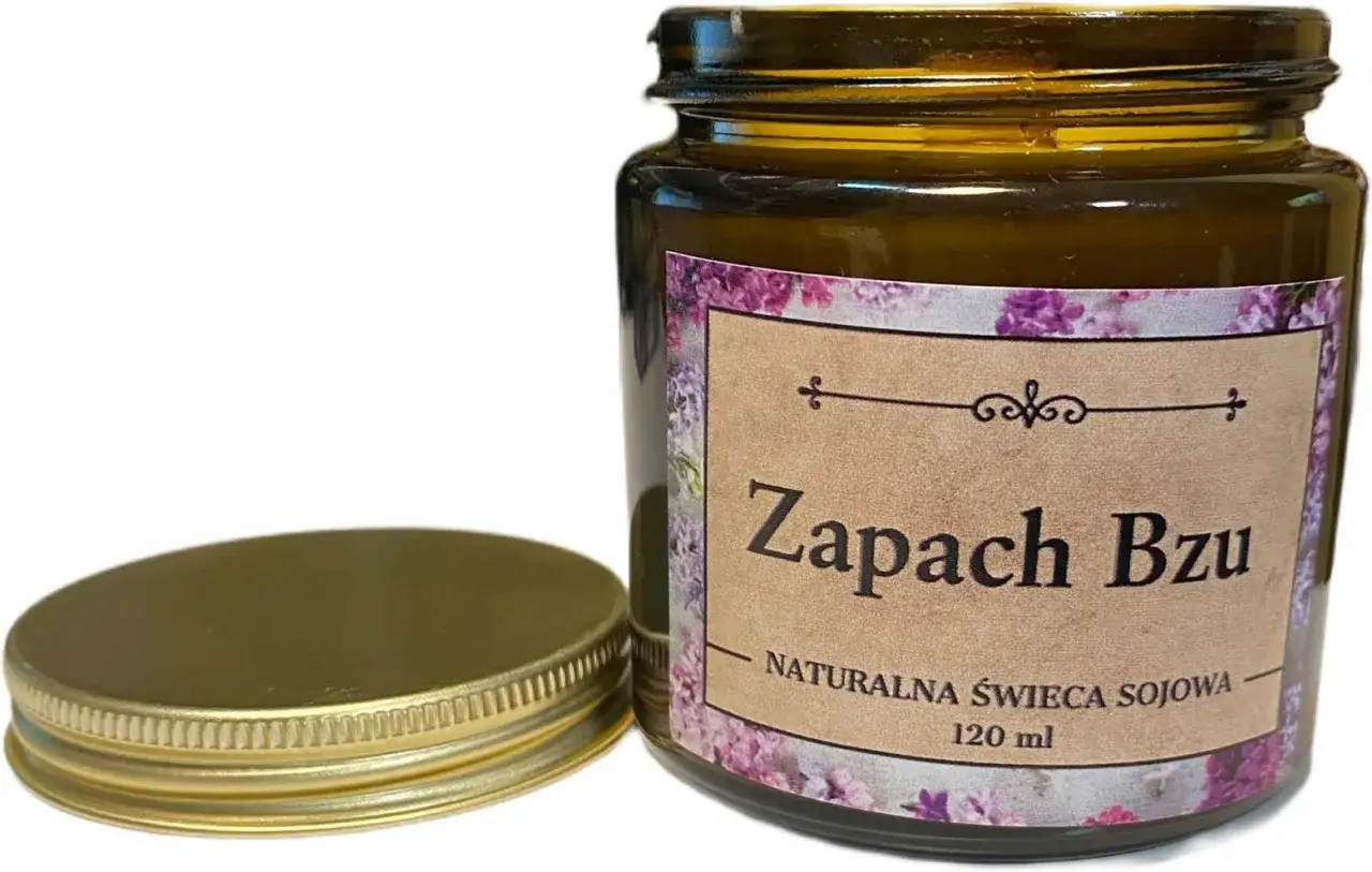 Naturalna świeca sojowa