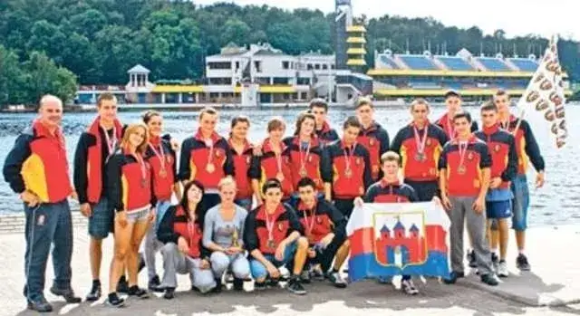 historyczne zdjęcia kajakarzy astoria bydgoszcz