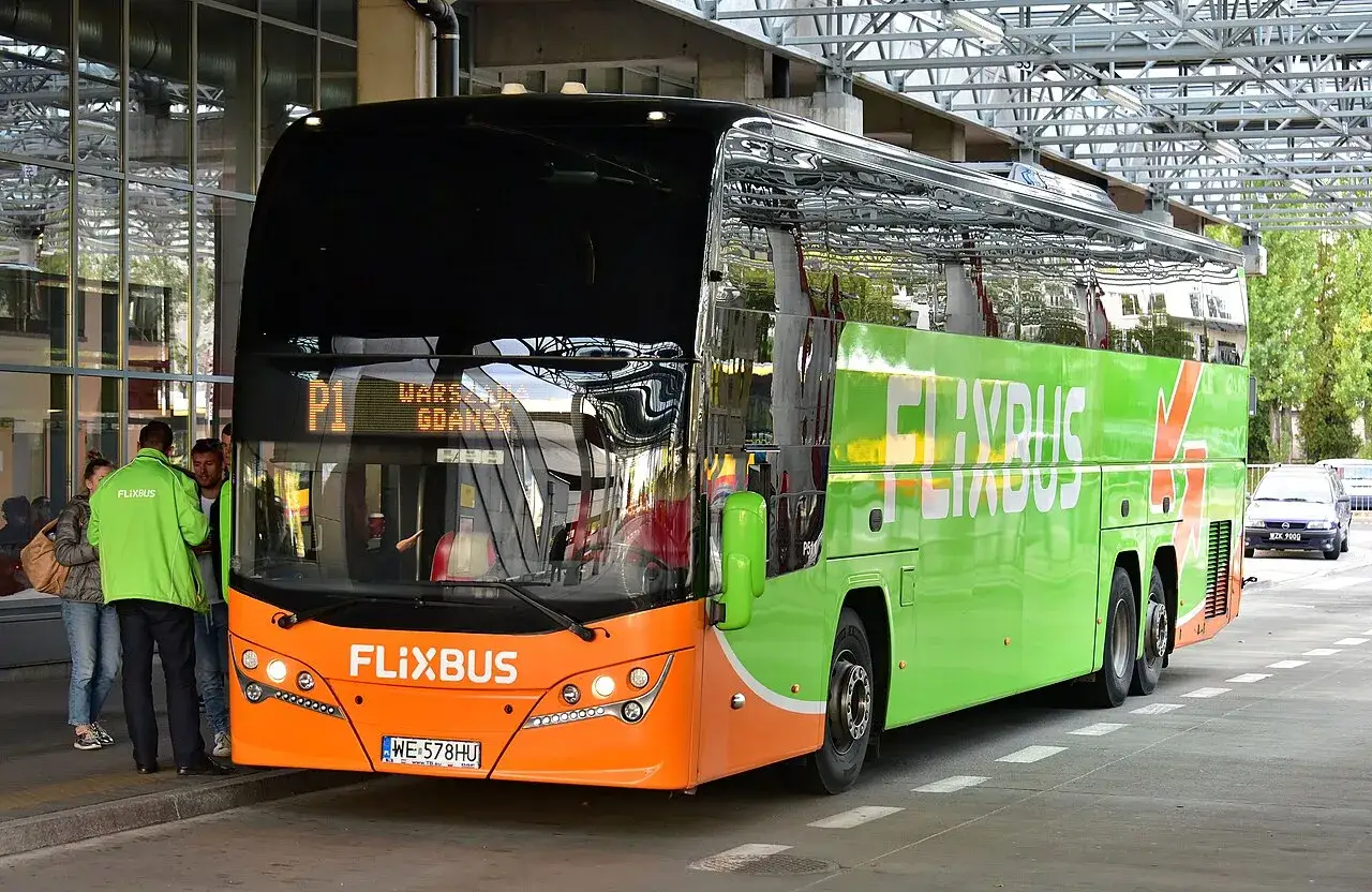 Przystanek Flixbus w Warszawie