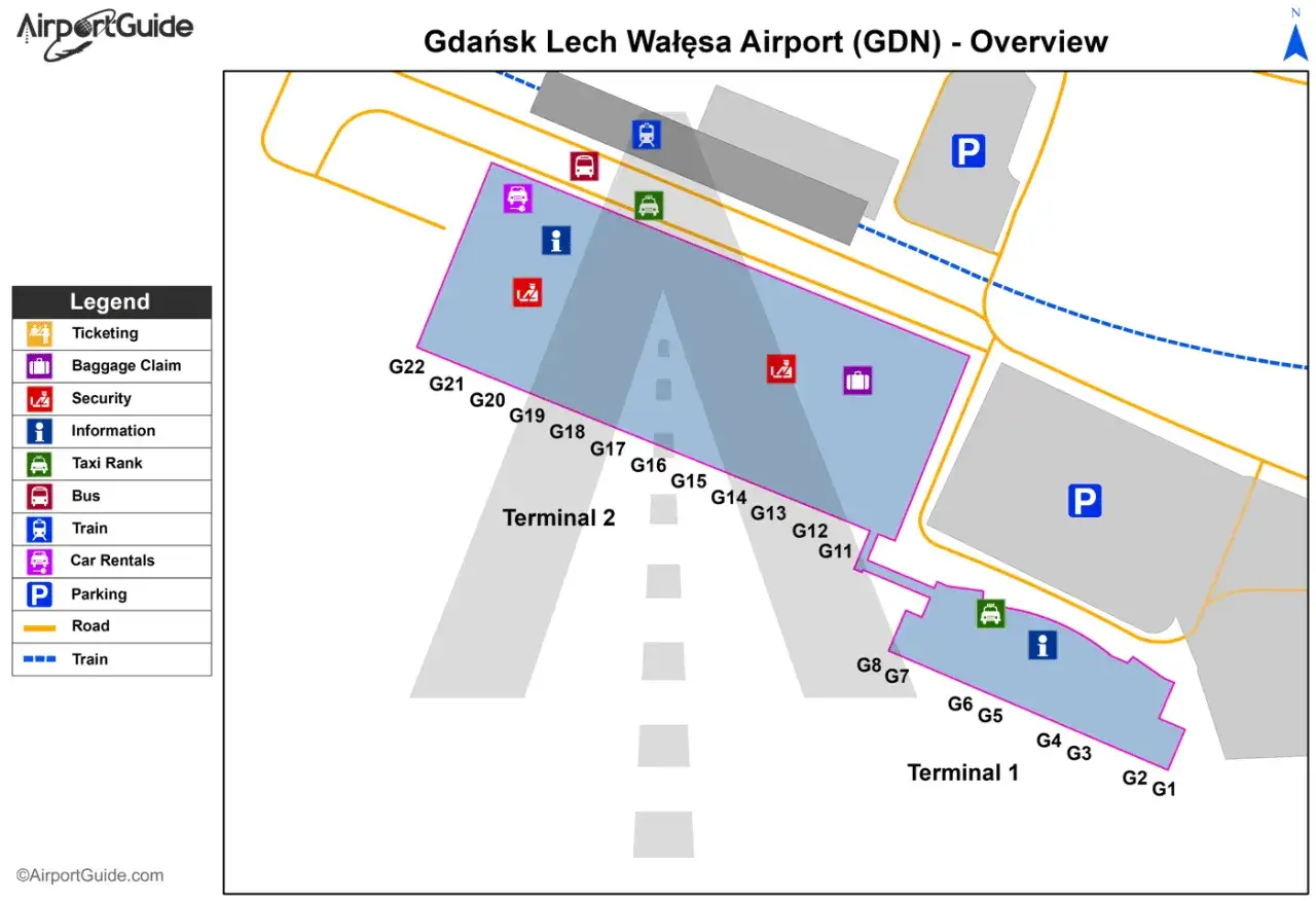 Zdjęcie Lotnisko GDN co to znaczy? Wszystko o porcie lotniczym Gdańsk Lech Wałęsa