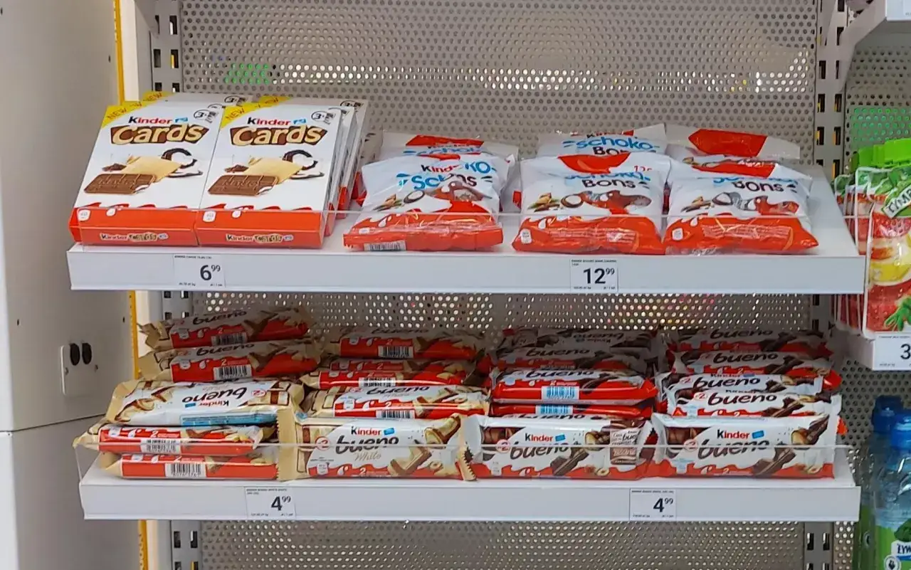 porównanie cen kinder niespodzianka sklepy