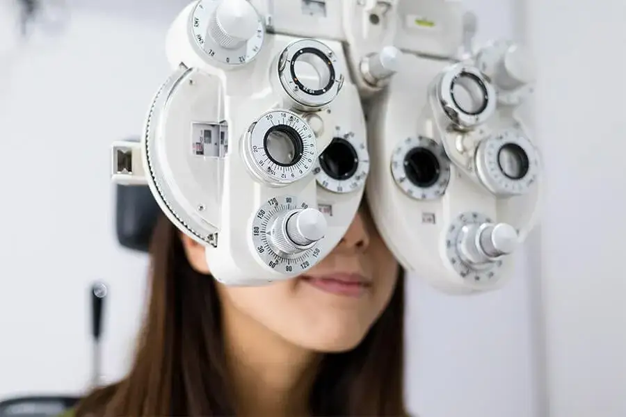 optometrysta badanie wzroku dobór okularów