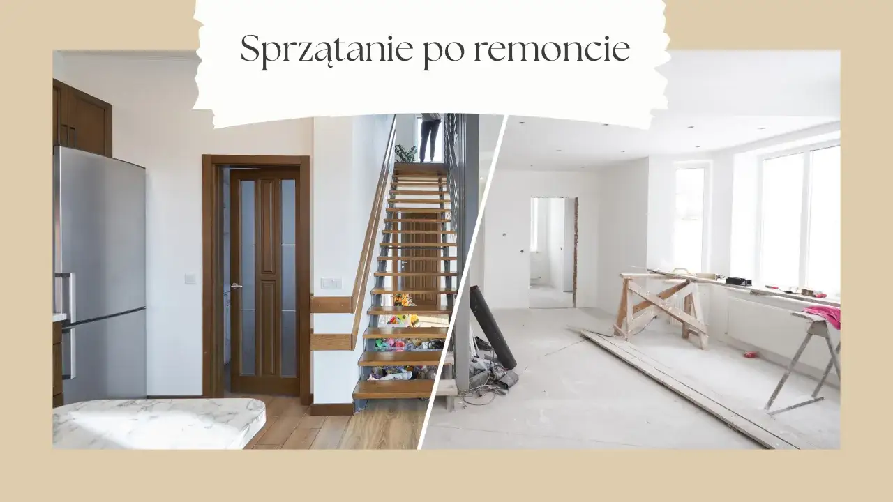 Sprzątanie po remoncie przed i po