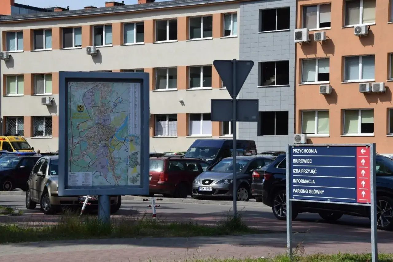 Szpital Nowa Sól wejście główne