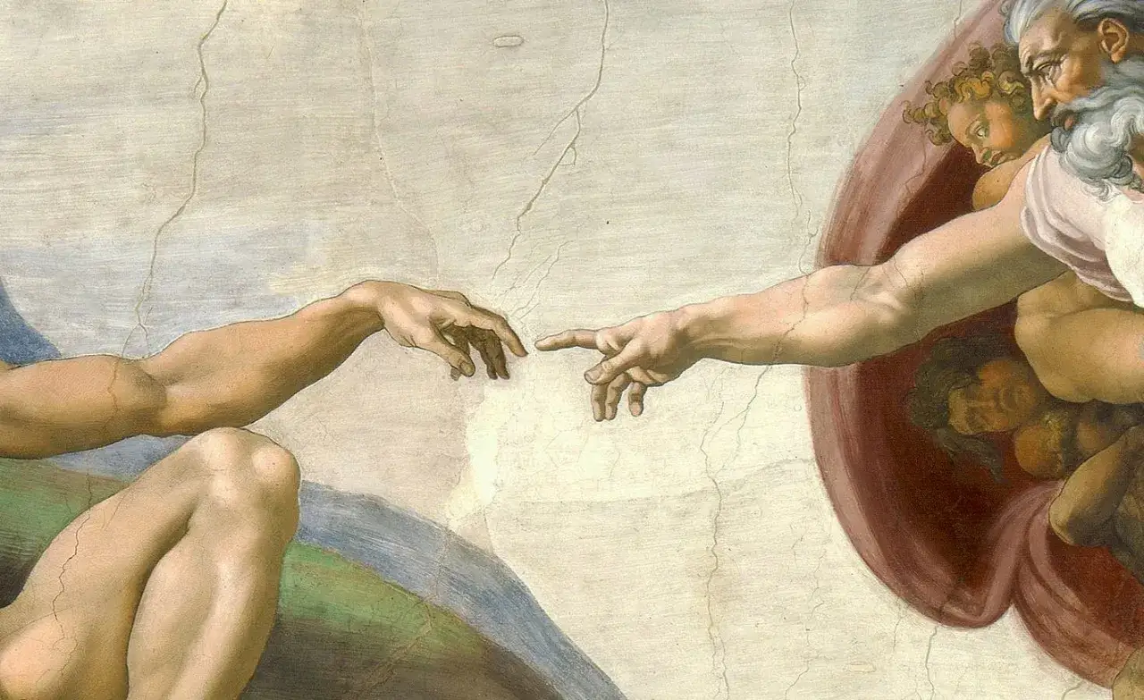 Michelangelo's iconic fresco, 