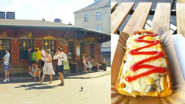 Zapiekanki Plac Nowy Okrąglak stoiska