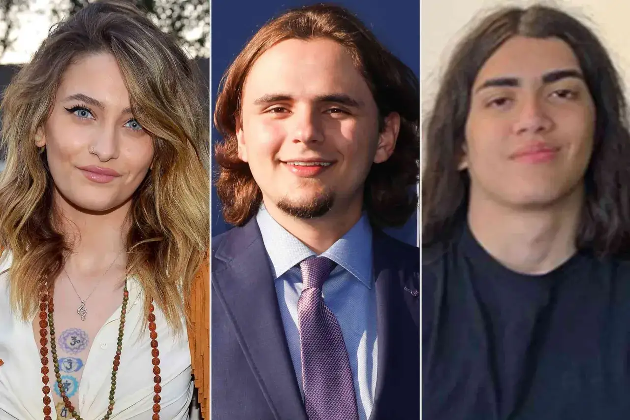 Paris, Prince i Blanket – dzieci Michaela Jacksona.