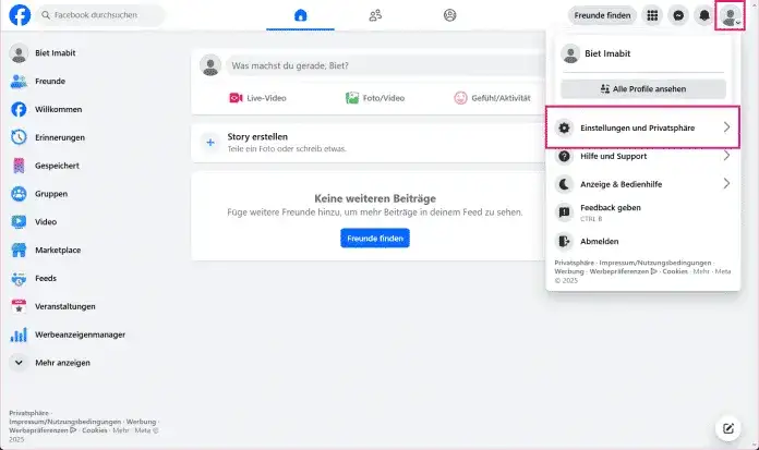 Facebook Konto löschen Probleme Hilfe