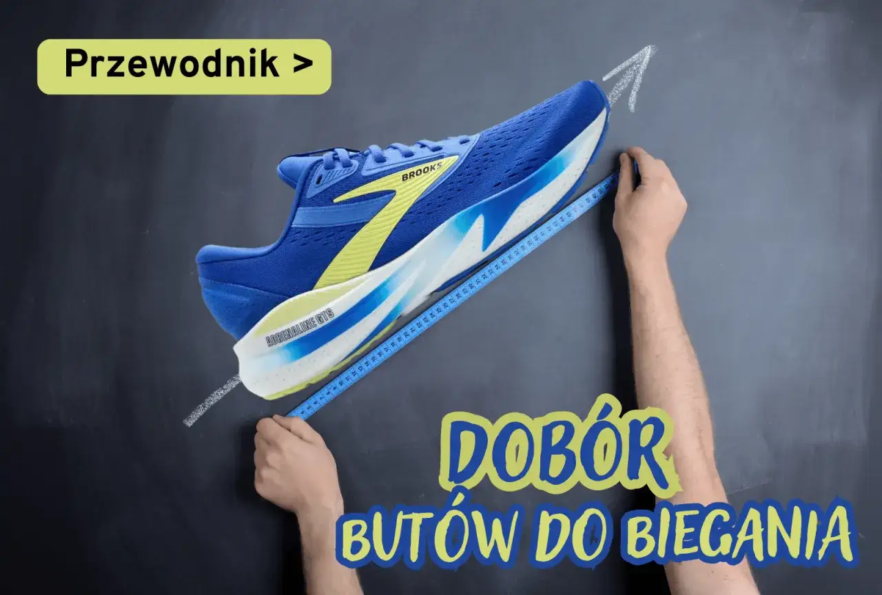 Profesjonalny dob&oacute;r but&oacute;w do biegania analiza stopy