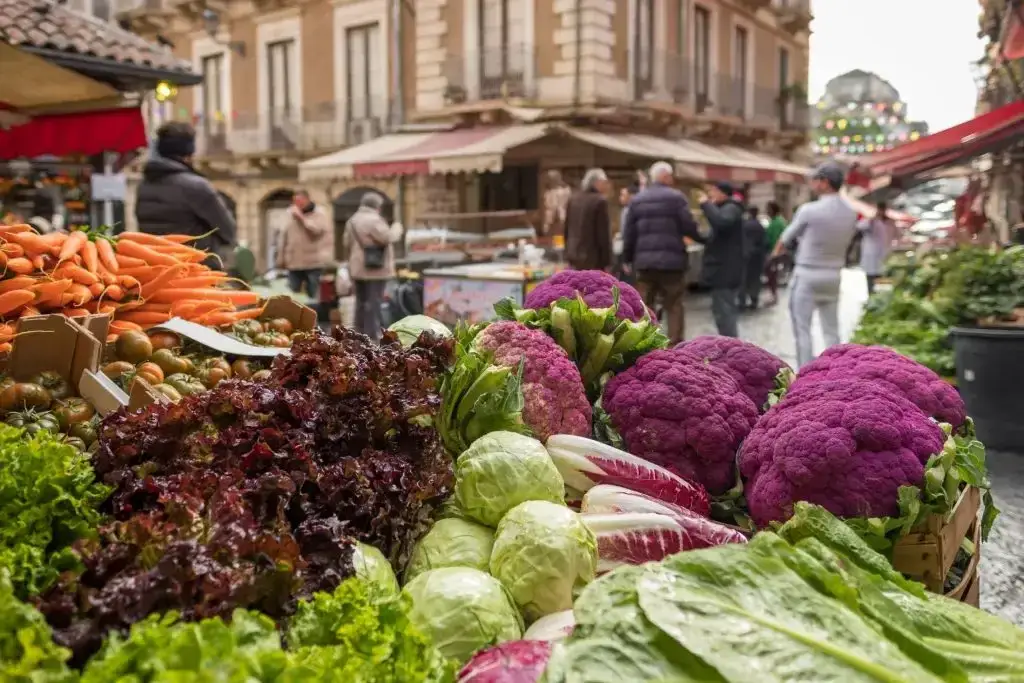 Palermo katedra targ Ballarò