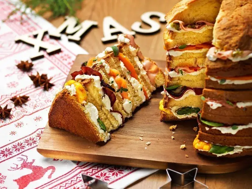 Idee farcitura panettone gastronomico